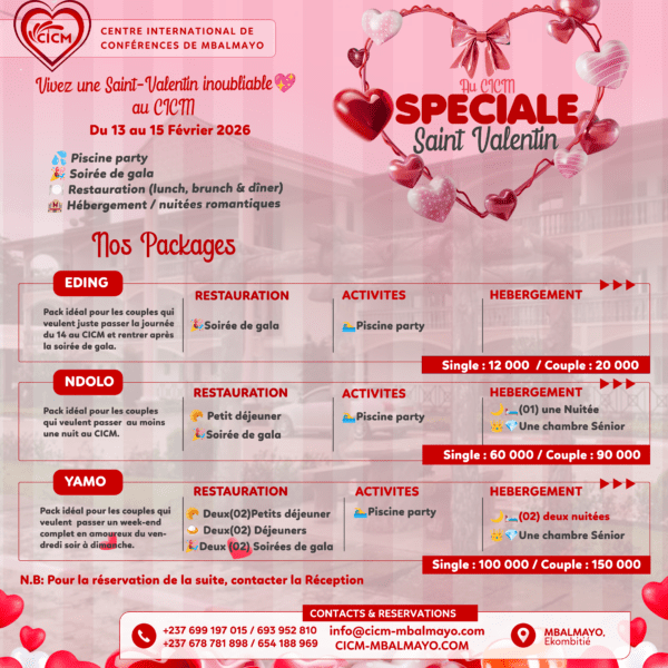 💘 Spéciale Saint-Valentin 2026 au CICM