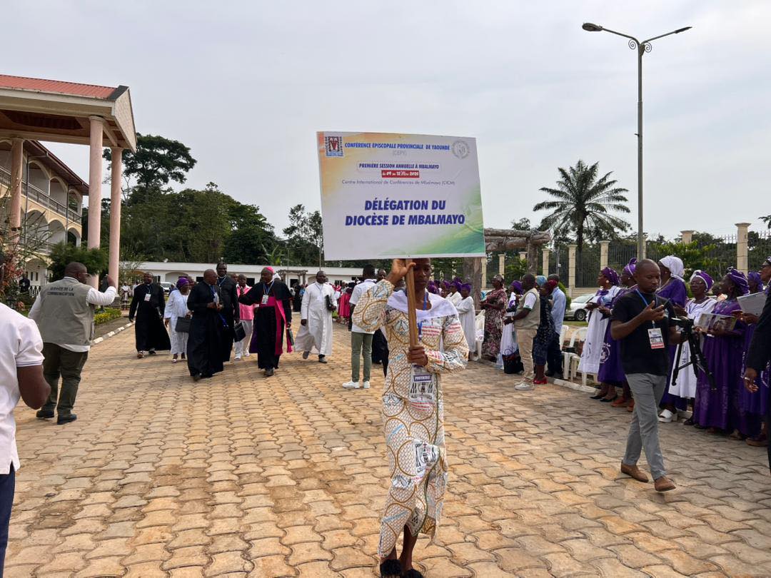 Arrivée des délégations pour la Conférence Episcopale Provinciale de Yaoundé au CICM